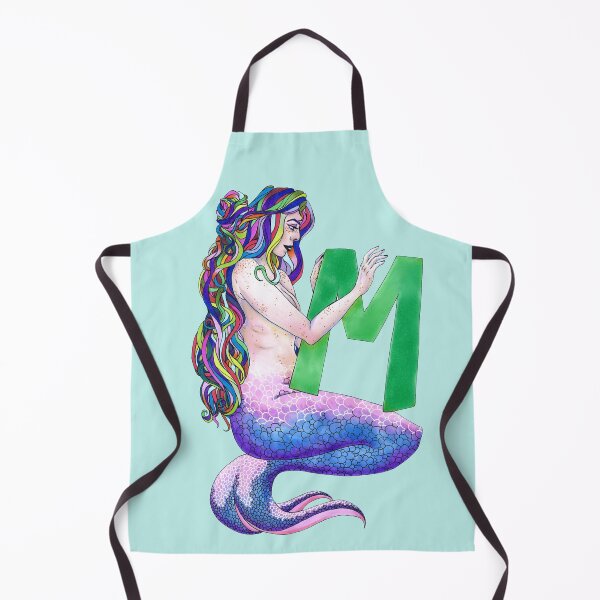 Item preview, M for Mermaid Illustration designed and sold by AvalonUnmuzzled.
