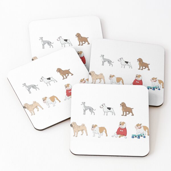 Item preview, Happy adult dogs designed and sold by PET-SHIRTS.