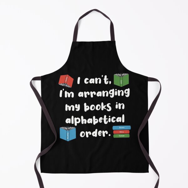 Item preview, Librarian humour Alphabetical Order designed and sold by Funful.