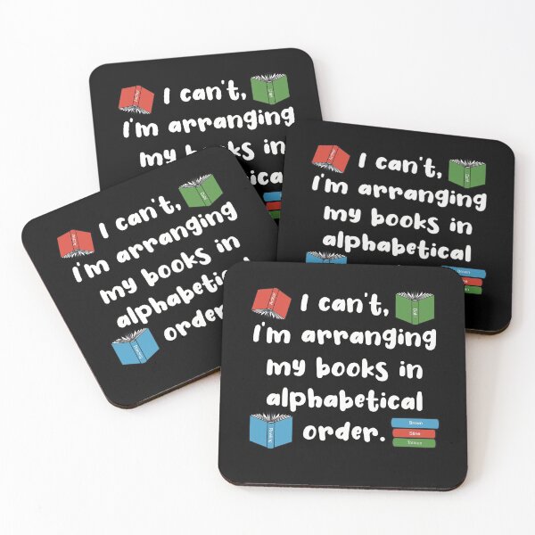 Item preview, Librarian humour Alphabetical Order designed and sold by Funful.
