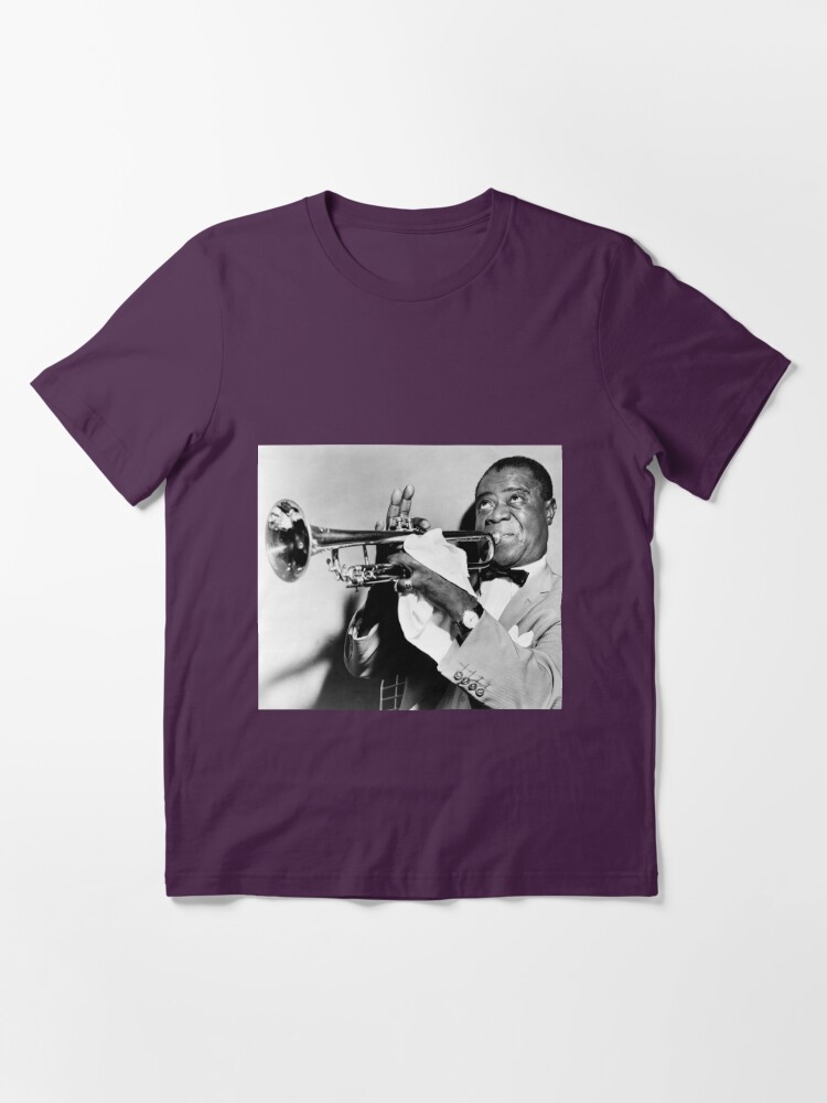 Louis Armstrong Adult Heavyweight T-shirt 