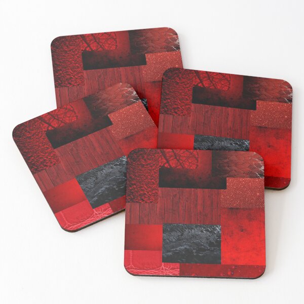 Item preview, Black and Red Abstract designed and sold by Latorih10.