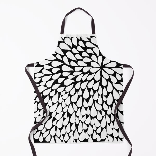 Item preview, Pinched flower Droplets White designed and sold by REFCreative.