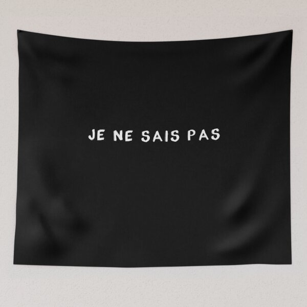 Item preview, Je ne sais pas - I don`t know in french designed and sold by WiBto.