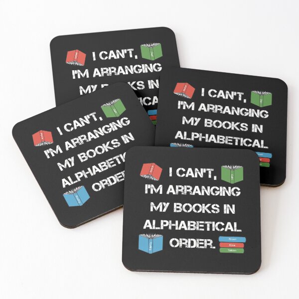 Item preview, Librarian humour Alphabetical Order designed and sold by Funful.