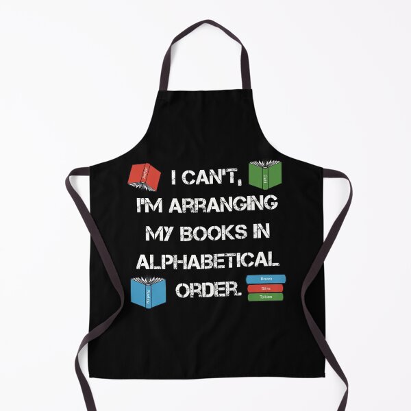 Item preview, Librarian humour Alphabetical Order designed and sold by Funful.