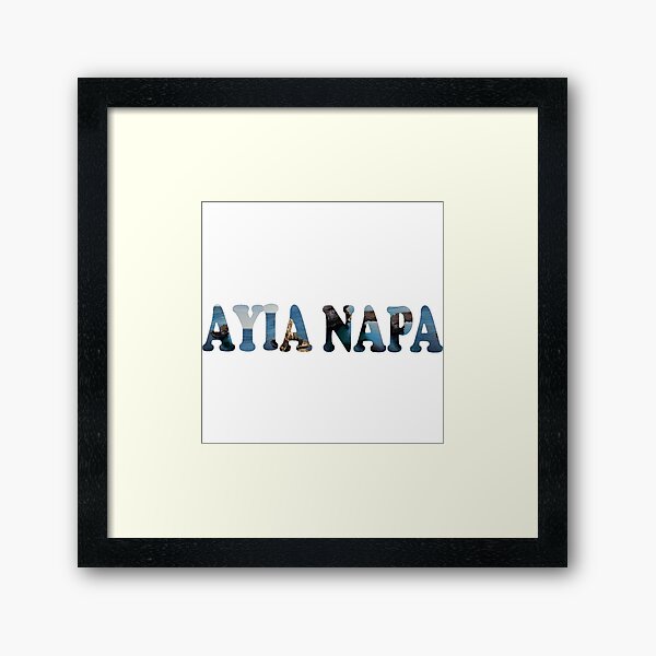 Ayia Napa Framed Art Print