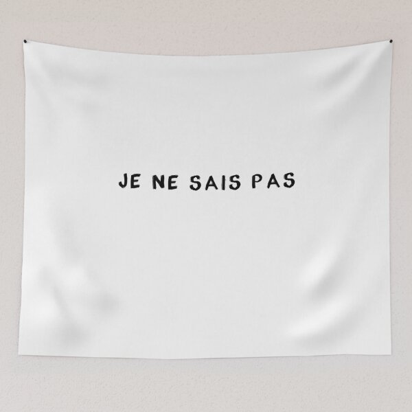 Item preview, Je ne sais pas - I don`t know in french designed and sold by WiBto.