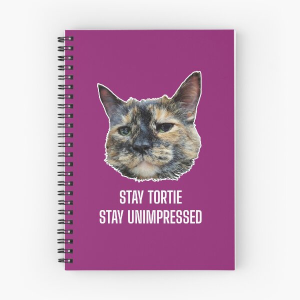 Item preview, Stay Tortie, Stay Unimpressed designed and sold by Mostly All Cats Stuff.