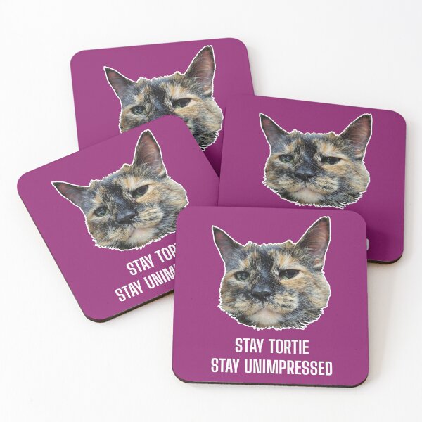 Item preview, Stay Tortie, Stay Unimpressed designed and sold by Mostly All Cats Stuff.