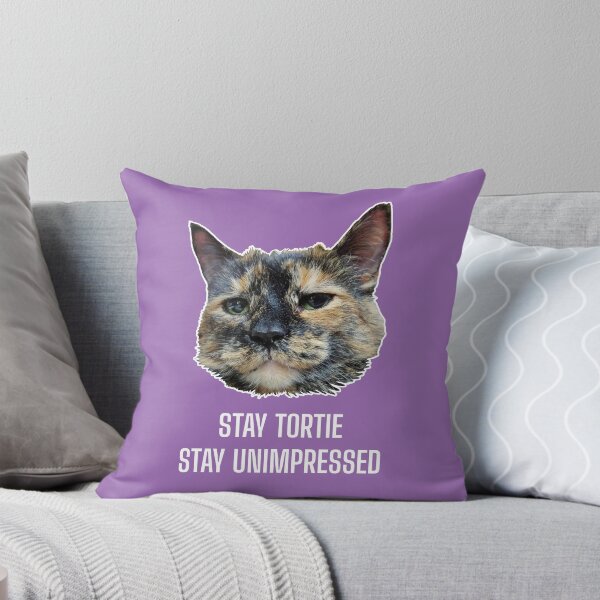 Item preview, Stay Tortie, Stay Unimpressed designed and sold by Mostly All Cats Stuff.