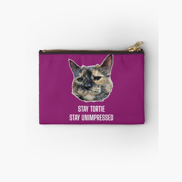 Item preview, Stay Tortie, Stay Unimpressed designed and sold by Mostly All Cats Stuff.