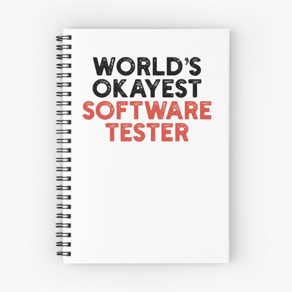 Item preview, World's Okayest Software Tester designed and sold by Tech-e-Tees.