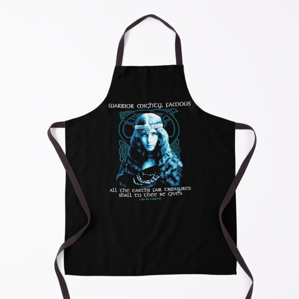 Item preview, Warrior Mighty Famous, Táin Bó Cúailnge, Irish Epic Quote, Celtic Literature, Gaelic, Celtic Gift designed and sold by Proverbial Wisdom Design.