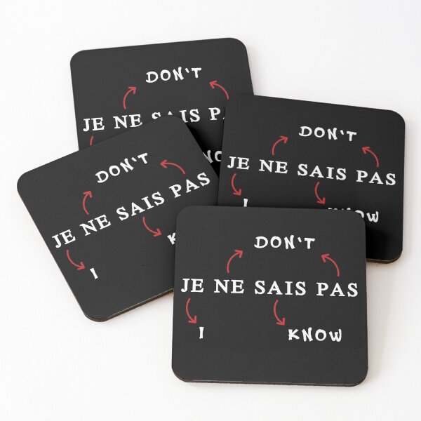 Item preview, Je ne sais pas - I don`t know in french designed and sold by WiBto.