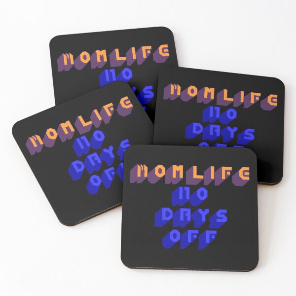 Item preview, Mom Life No Days Off designed and sold by Lartheviking.
