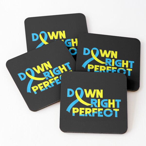 Item preview, Down Syndrome Trisomy 21 Down Right Perfect Ribbon designed and sold by SeanRichar.