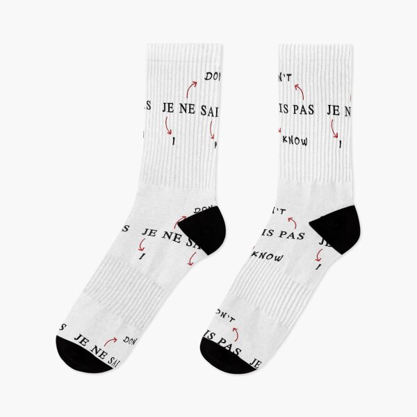 Item preview, Je ne sais pas - I don`t know in french designed and sold by WiBto.