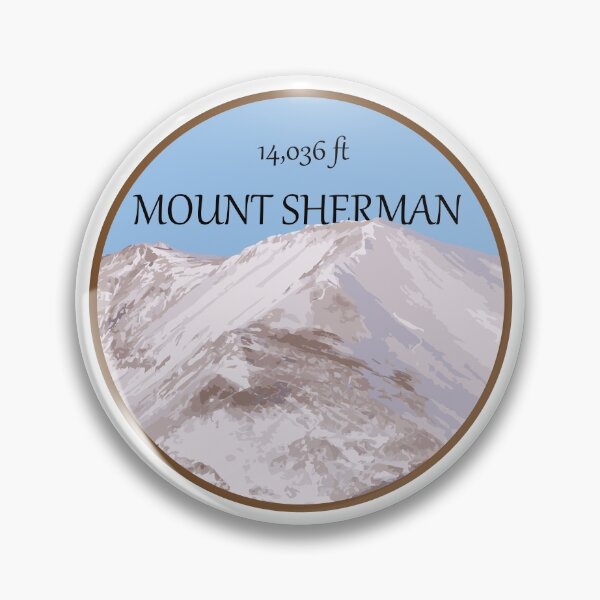 Item preview, Mount Sherman Illustration designed and sold by scrossdesigns.