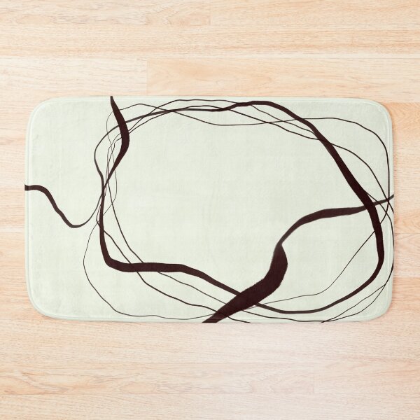 Item preview, Abstract Line Drawing Circles designed and sold by 4811Studios.