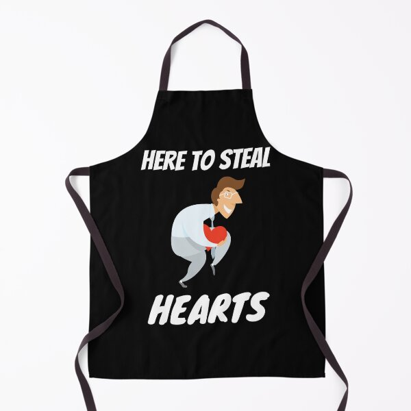 Item preview, Here To Steal Hearts, Love Saying, Romantic Relationship designed and sold by Izemiro.