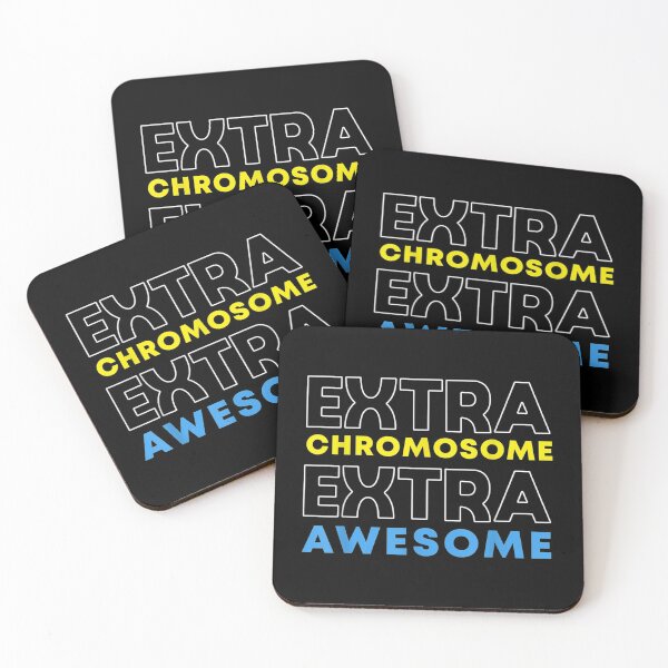 Item preview, Down Syndrome Trisomy 21 Extra Chromosome Extra Awesome 8 designed and sold by SeanRichar.