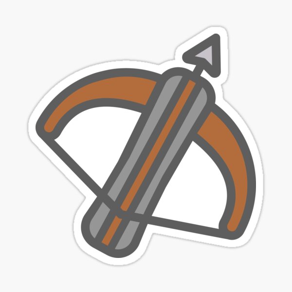 XBOW (noir BG) Sticker