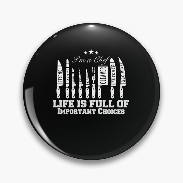 Item preview, Funny Chef Outfit Life Is Full Of Impotant Choices designed and sold by Grimbart.
