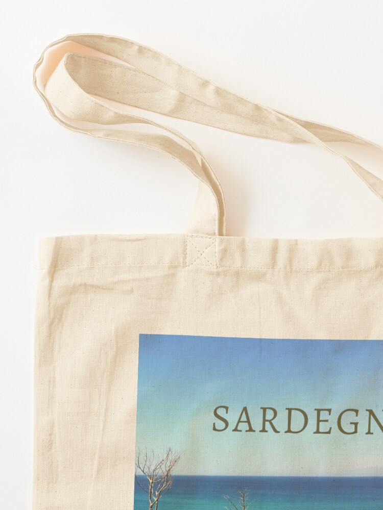 Alternate view of Li Feruli Beach, Sardinia, Italy Tote Bag