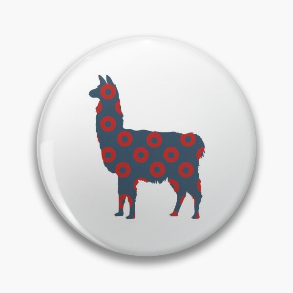 Item preview, Phish Llama Fishman Doughnut Print  designed and sold by furtherthinking.