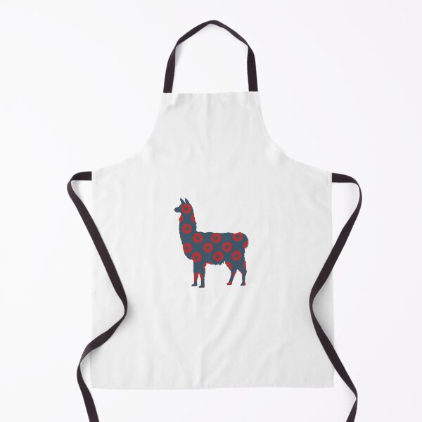Item preview, Phish Llama Fishman Doughnut Print designed and sold by furtherthinking.