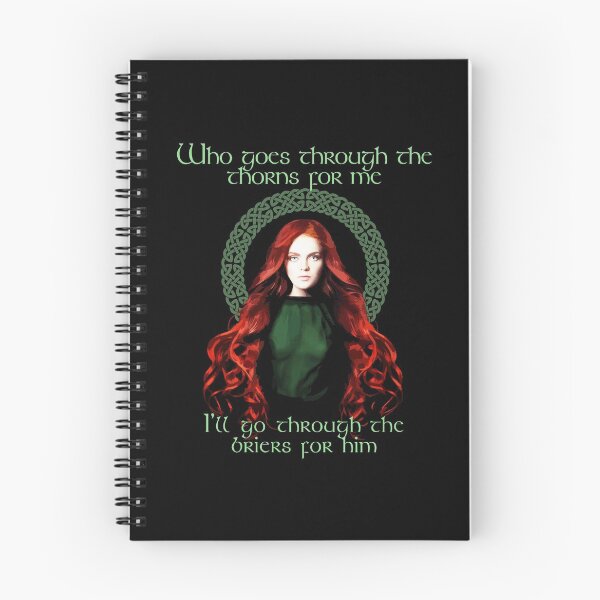 Item preview, Who Goes Through the Thorns For Me, Celtic, Gaelic, Irish Proverb, Knotwork, Celtic Gift designed and sold by Proverbial Wisdom Design.