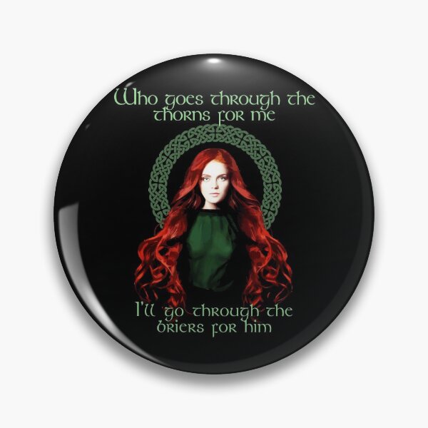 Item preview, Who Goes Through the Thorns For Me, Celtic, Gaelic, Irish Proverb, Knotwork, Celtic Gift designed and sold by Proverbial Wisdom Design.