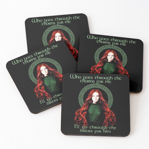 Item preview, Who Goes Through the Thorns For Me, Celtic, Gaelic, Irish Proverb, Knotwork, Celtic Gift designed and sold by Proverbial Wisdom Design.