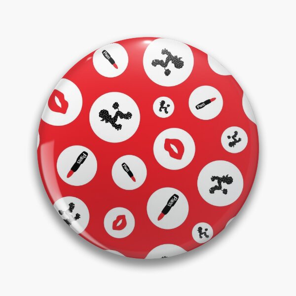 Item preview,  Red Lipstick Seamless Repeat Pattern designed and sold by ClaudiaFlores.