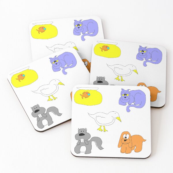 Item preview, CARTOON ANIMAL COMBO #01 designed and sold by CUTESTUFFnow.