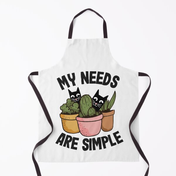 Item preview, My Needs Are Simple Plants & Cats Gift Gardening Cat Lover designed and sold by Stronzi.
