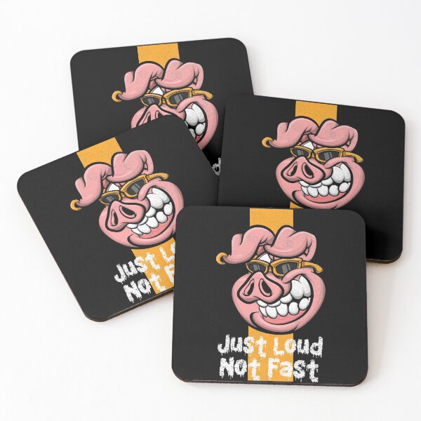 Item preview, Just Loud Not Fast - Cool Pig designed and sold by TKsTees.