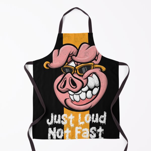 Item preview, Just Loud Not Fast - Cool Pig designed and sold by TKsTees.