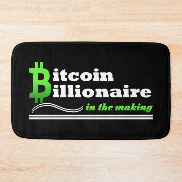 Item preview, Bitcoin Billionaire Black Edition designed and sold by ThreadsByCampion.