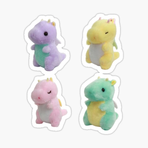 Item preview, Dinosaur Plushies designed and sold by Emdots.