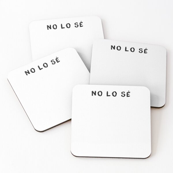 Item preview, No Lo Sé - I don`t know in spanish designed and sold by WiBto.