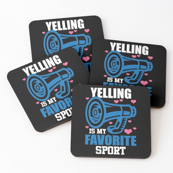 Item preview, Yelling Is My Favorite Sport | Enthusiastic Fan designed and sold by GravitiTees.