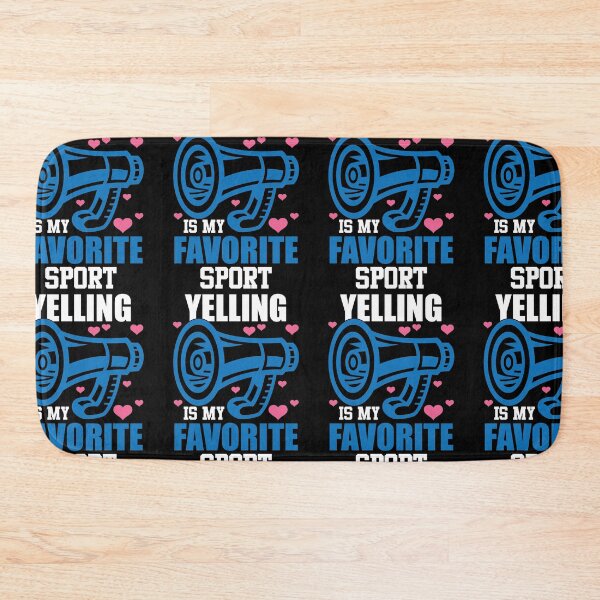 Item preview, Yelling Is My Favorite Sport | Enthusiastic Fan designed and sold by GravitiTees.