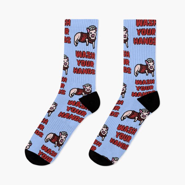 Item preview, Nurse Piggy Says "Wash Your Hands" designed and sold by LochNestFarm.