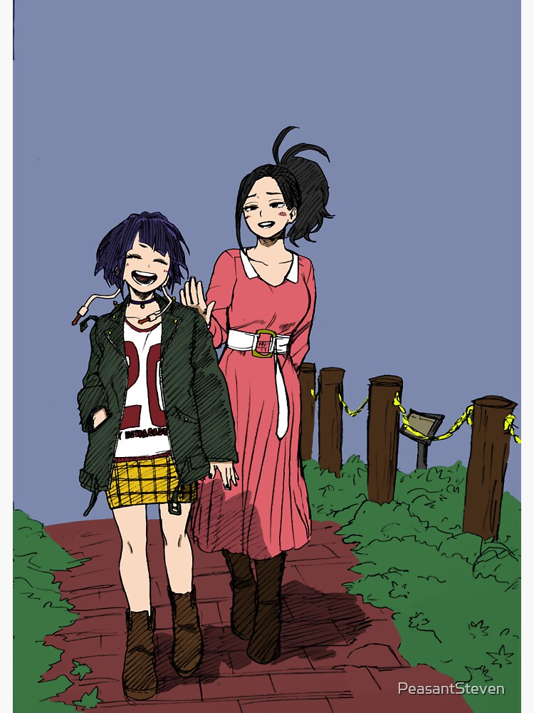 Mein Held Academia Kyoka Jiro Und Momo Yaoyorozu MHA Aufkleber Momojiro Sticker Von