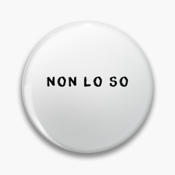 Item preview, Non Lo So - I don`t know in italian designed and sold by WiBto.