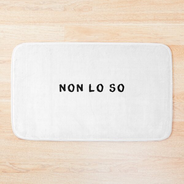 Item preview, Non Lo So - I don`t know in italian designed and sold by WiBto.