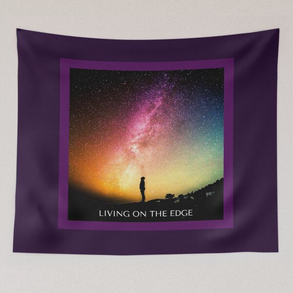 Item preview, LIVING ON THE EDGE (Universe) designed and sold by WithAngela.