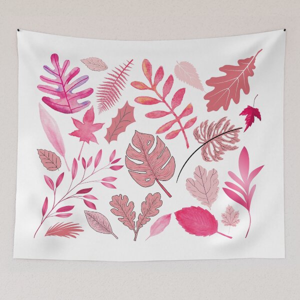 Item preview, Rosy Pinks Fallen Leaves designed and sold by Nancyanna.